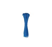 LPGLed | Colliers de câblage 3 x 160 mm - 100 pièces - Serre-câble, câble - Ultrarexistants, professionnels (Bleu)