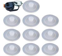 Lpitoy Bouchon De Couvercle De Bouteille D' en Silicone, 10 Pièces, Bouchon De Couvercle De Bouteille Anti-déversement, Œillets De Trou De Paille en Silicone, Bouchons Anti-poussière