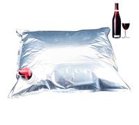Lpitoy Sacs À Vin De 3 L Faciles À Remplir, Pochettes De Rangement De Remplacement De Vin Rechargeables, Sacs De Remplacement pour Distribuer Stocker Vos Vins, Cafés, Cocktails
