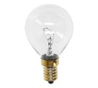 LPPP Ampoule four E14 40W 230V 300°C compatible avec Bosch Siemens Neff | Compatible AEG, Electrolux, Miele, Küppersbusch, TEKA, LG; verre G45 transparent Ø45x77 mm; réf. 00057874, 50279890003