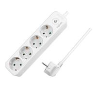 Lps245 Multiprise 1,5 M 4 Sortie(s) Ca Intérieur Blanc - Logilink