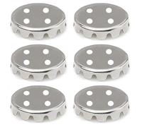 LQI Lot de 6 plaques de rechange pour porte-savon avec aimant, porte-savon magnétique qui se presse facilement dans tous les savons, convient pour porte-savon, douche et salle de bain.