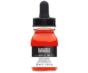 LQX PRO ENCRE ACRYLIQUE 30ML ROUGE ORANGE VIF