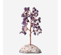 LQYXGS Décoration d'intérieur en Pierre de Cristal Amérique Naturelle Arbre de Vie Spécimen minéral Rock, Agate Reiki Accueil Décoration Ornements Chanceux DIY Souvenirs Souvenirs(Amethyst)