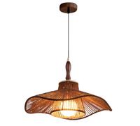 LQZCXMF Suspension En Corde De Chanvre Marron Tressée, Style Champêtre Vintage, Culot E27, Idéale Pour La Cuisine, Un Éclairage Bohème Naturel, Une Table À Manger, Un Restaurant Ou Un Couloir
