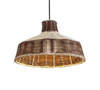 LQZCXMF Suspension Rétro Bohème, Lampe Suspendue Vintage En Rotin.