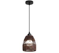 LQZCXMF Suspension Vintage En Corde De Chanvre Pour Salle À Manger, Petit Lustre, Style Wabi-sabi, Ampoule E26, Luminaire Moderne Pour Îlot De Cuisine, Chambre, Salon, Salle À Manger.