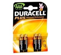 Duracell 4 piles LR03 AAA MN2400 Plus G