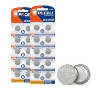LR1130 AG10 LR54 Piles Bouton Alcaline Lot de 20, PKCELL