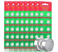 LR44 Lot de 80 Piles Bouton AG13 LR44 1,5 V sans Mercure (357/357A/L1154/A76/GPA76) 【Garantie 3 Ans】 (Lr44-8-80)