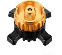 lrgnixs Adaptateur de cartouche de gaz compatible avec Campingaz CV Easy Clic sur valve à vis EN417, raccord de gaz pour réchaud de camping et d'extérieur
