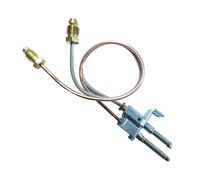 Lrichy 91603 Kit de thermocouple pilote Jade pour chauffe-eau Atwood/Dometic Pilot, avec une ligne de gaz pilote de 1/8", assemblage de rechange pilote de chauffe-eau au gaz propane 91214