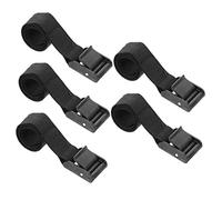 LRXIYODE 5 pièces Lot de Sangles Réglables de Fixation pour Parasol de Jardin Ceintures Résistantes PP pour Maintien Sécurisé et Transport Pratique