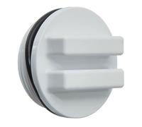 LRXIYODE Bouchon Hivernage Piscine Prise pour Ambiance Estivale, Plastique Blanc, Prévention du Gel, Accessoire Polyvalent pour Conduite de Retour Piscine en Extérieur