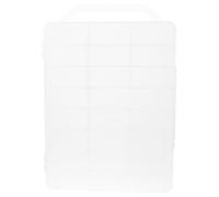 LRXIYODE Étui Double Face pour Vernis à Ongles Organisateur de Rangement Pratique avec 46 Emplacements et Couvercle Protecteur pour Salle de Bain ou Voyage