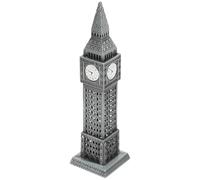 LRXIYODE Modèle Architectural en Alliage Métal Solide, Décoration Élégante et Vintage pour Maison, Sculpture Ornementale Classique Inspirée D’Un Monument Historique Renommé