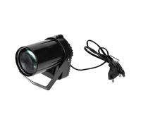 LRXIYODE Projecteur LED Rotatif Noir en Fer et Plastique Miroir, Résistant à L'usure, pour Bars et Performances sur Scène, Lampe à Lumière Rouge Décorative