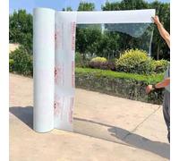 LRYELWA Plaque Polycarbonate pour Serre Jardin,Feuilles de Toit Transparent,Panneaux Imperméable Résistant Aux UV,Couverture pour Marquise de Porte Extérieur,Pergola,Patio,avec Vis (1.22m x 5m)