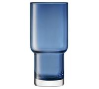 LSA International 390 ML Utilitaire Highball Sapphire, Bleu, 8.2 x 8.2 x 15 cm