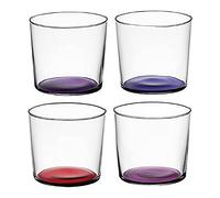 LSA International Coro Verres, 310 ml, Lot de 4 , Couleur Assortie