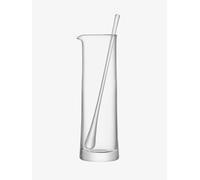 LSA International GN06 Pichet à cocktails et agitateur Gin, 1,1 L, transparents