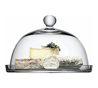 LSA International VI02 Plat avec cloche Vienna, diamètre 25/22,5 cm, hauteur 18 cm, transparent