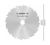 LSCircul PRO Contruct 235x30/25x2,8mm;16 - BOSCH - 2608640636