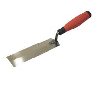 LSGZJZY Truelle carrée en acier au carbone, 20,3 x 5,1 cm | Lame haute dureté, poignée ergonomique en caoutchouc