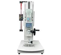 LSHFYV Banc d'essai de Traction Vertical à manivelle, testeur de Force de Traction numérique 10-2000 N avec Fonction de rétroéclairage Automatique, Course 270 mm, avec Interface USB Withruler-10N