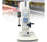 LSHFYV dynamomètre numérique, Machine d'essai de Traction, testeur de Pression de Traction numérique 10-2000 N avec 5 sondes, Banc d'essai de Traction Vertical à manivelle 270 Cycles Withruler-10N