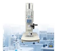LSHFYV Testeur de Force de Traction numérique 10-2000 N, dynamomètre avec Support Manuel à roulettes et Port USB, précision 0,5%, Course 270 mm, épaisseur de Serrage 0 à 8 mm Standard-50N