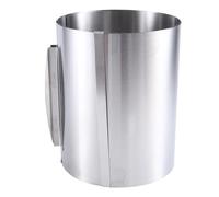 LSNNMU Cercle à Gâteau Ajustable Haut 20 cm - Anneau de Cuisson INOX Moule for Une Préparation Facile pour GâTeau