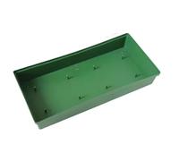 LSNNMU Lot de 20 Pots Fleurs en Plastique, Plateau, Vase, Bol, récipient, Plaque Fixation for Boue Florale, fête Mariage pour Jardin(12.5x26cm)