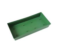LSNNMU Lot de 20 Pots Fleurs en Plastique, Plateau, Vase, Bol, récipient, Plaque Fixation for Boue Florale, fête Mariage pour Jardin(11.8x24.5cm)
