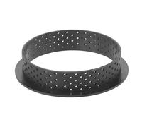 LSNNMU Moule à gâteau, Anneau de Tarte, Moule Cuisson, Dessert, ustensiles, Rond, carré, Cercle perforé, 1 pièce pour GâTeau(Round)