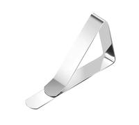 LSNNMU Pinces à Nappe en Acier Inoxydable, 10 pièces, Pince de Maintien for, s'adapte aux Tables jusqu'à 1.7 Pouces d'épaisseur, Coupe-Vent pour Tables