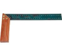 LSR Tools 0402230 Équerre de menuisier 300 mm avec virole laiton, onglet 45 °, lame en acier trempé