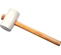 LSR TOOLS maillet en caoutchouc-pro W 64 mm, taille 2, tête blanche, DIN 5128-60 30352400