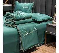 lsxlkha Couverture De Refroidissement LéGèRe,Couette en Soie GlacéE Simple D'éTé, Couettes De Climatisation, Frais Et Confortable Lavable éDredon Simple en Soie GlacéE 200x230cm/79x90in