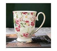 LSYHHXC Tasse A Cafe Tasse à café Cafeteira en porcelaine tendre 300ML | Tasse à café en porcelaine Taza en céramique, élégante, cadeau de mariage, expresso Royal(I)