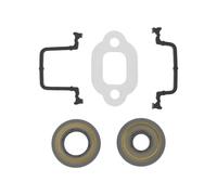 LT Easiyl 1 ensemble de joints de tronçonneuse compatible avec Husqvarna 435 440 côté d'embrayage 16,6 x 32 x 3,7 mm côté roue magnétique 12 x 32 x 3,7 mm avec joint d'étanchéité petit cylindre joint