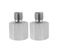 LT Easiyl 2 Pièces Adaptateur de Convertisseur de Filetage Femelle 10 Mm Vers Mâle 8 Mm en Acier Inoxydable 304 Goujon Hexagonal Réducteur de Tige Filetée
