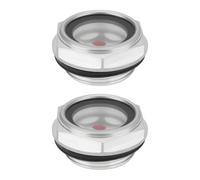 LT Easiyl 2x Voyant de Niveau d'huile en Aluminium M26x1,5mm Compatible avec Wacker Stampfer Bs DS 60 2 600