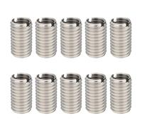 LT Easiyl Lot de 10 écrous Réducteurs de Filetage Mâle M12 X 1,75 Vers Femelle M10 X 1,5 en Acier Inoxydable 20 Mm pour Machines Et équipements