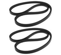 LT Easiyl Lot de 2 courroies d'entraînement pour motoculteur à dents avant de 104,1 x 1,27 cm - Remplace 9180R - Compatible avec Craftsman