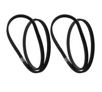 LT Easiyl Lot de 2 courroies trapézoïdales métriques 3PJ610 en caoutchouc 3PJ610 - Courroie trapézoïdale à 3 baleines - Circonférence : 610 mm - Pas de 2,34 mm - Courroie d'entraînement en caoutchouc