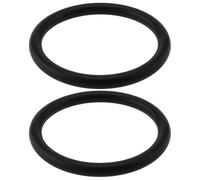 LT Easiyl Lot de 2 joints d'étanchéité pour tuyau de chasse d'eau 362769001 - 55 x 45 x 5 mm - Compatible avec réservoir Geberit UP - Noir