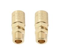 LT Easiyl Lot de 2 Soupapes de Sécurité pour Compresseur d'air en Laiton Ouverture Et Fermeture Automatiques Interrupteur d'air Soulagement 10 Bars 1/4"BSP Mâle Adapté à Un Usage Industriel