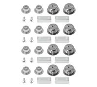 LT Easiyl Lot de 4 fixations pour meuble à chaussures avec structure rabattable