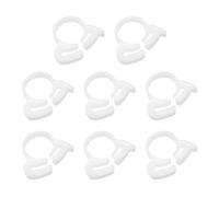 LT Easiyl Lot de 8 raccords de tuyau de balayage de rechange, blanc | Collier de serrage pour tuyau de piscine Zodiac Polaris 280 360 380 3900 Accessoire nettoyeur de piscine